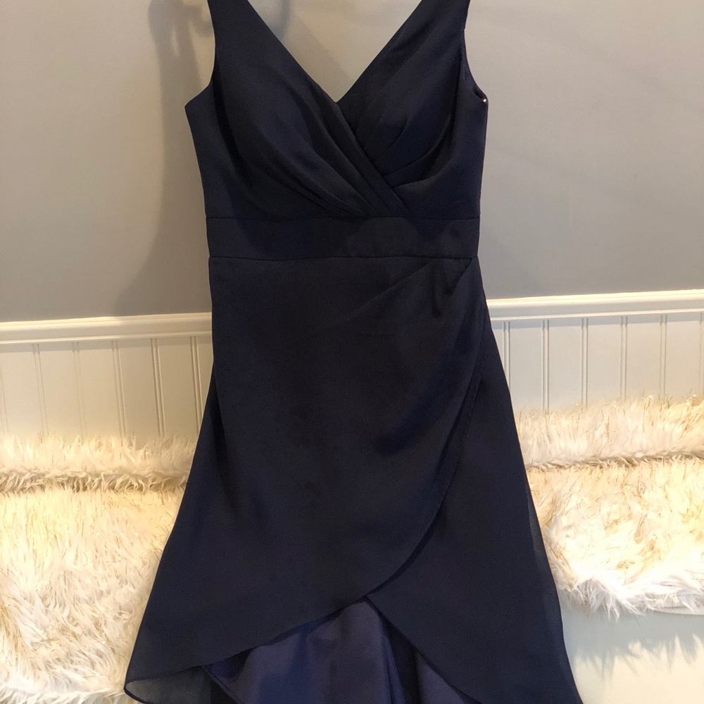 Navy bridesmaid dress